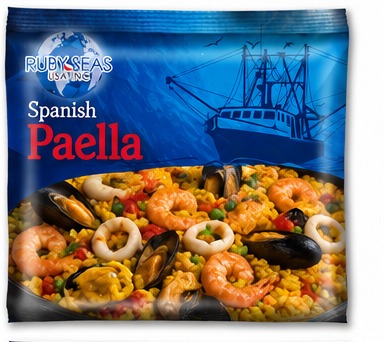 Ruby Seas Spanish paella retail package